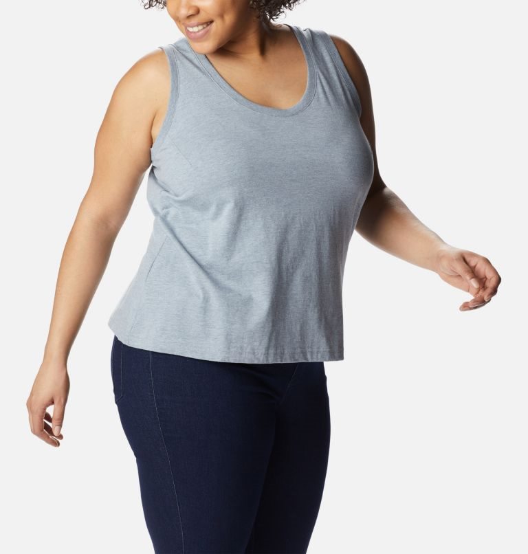 Maiouri Columbia Sapphire Point Dama Gri | Plus Size WN871S0ZM